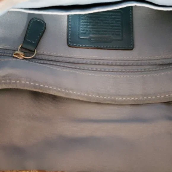 Coach Vintage Y2K Optic Signature Demi Shoulder Bag (No. C05Q-3689)